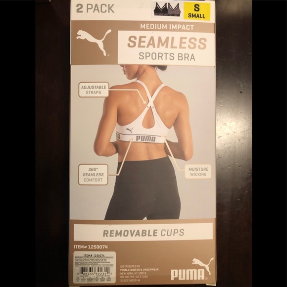 Puma Medium Impact seamless sports bra 2 pack 😱 - Picture 6 of 6